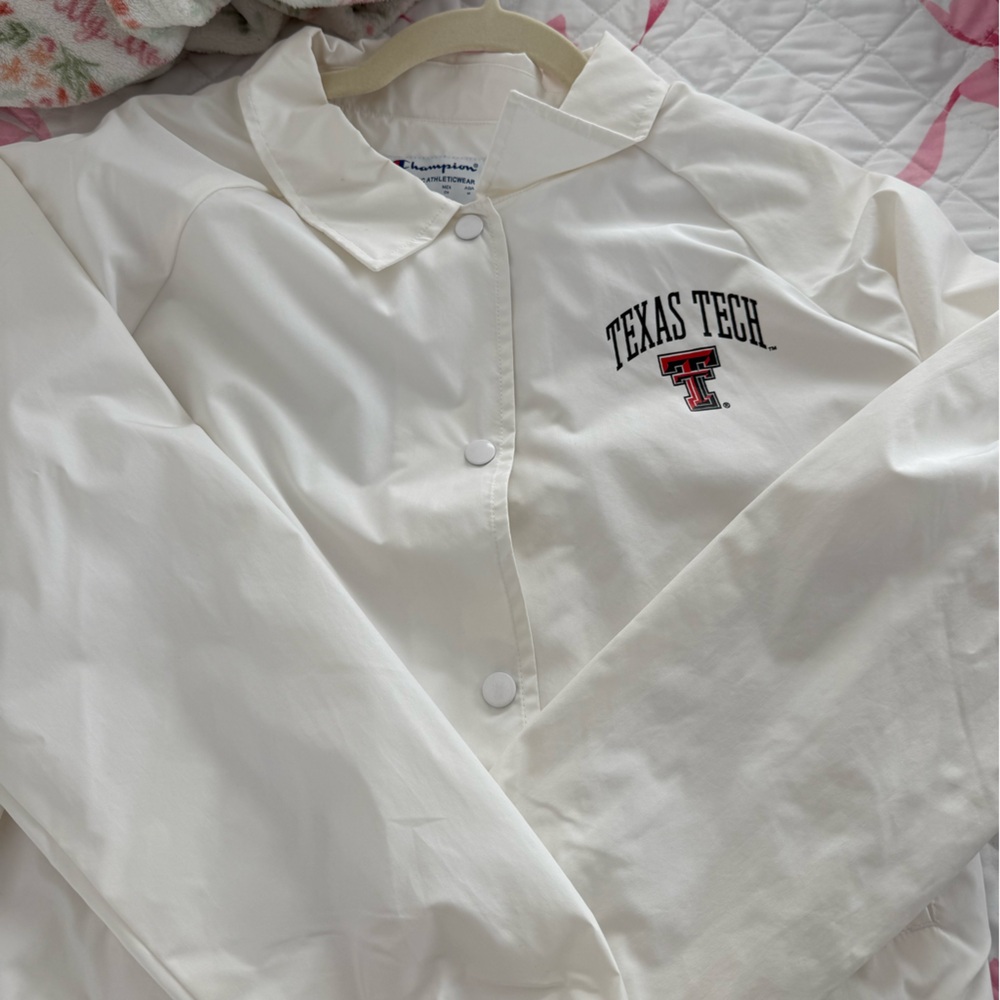 Champion White Athletic Jacket - image 1
